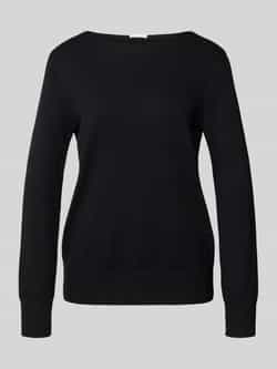 Christian Berg Woman Gebreide pullover met boothals