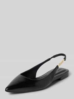 Boss Ballerina's van echt runderleer
