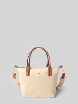 Tommy Hilfiger Schoudertas met echt leer model 'POPETTE'