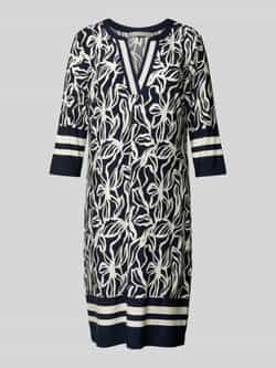 Christian Berg Woman Selection Knielange jurk met V-hals
