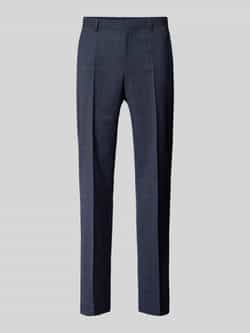 Boss Slim fit pantalon met persplooien model 'Lenon'