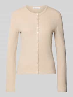 Opus Cardigan met ronde hals model 'Saltus'