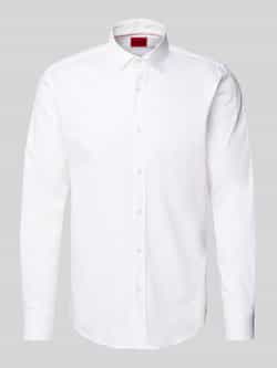 HUGO Slim fit zakelijk overhemd met kentkraag model 'Emerson'