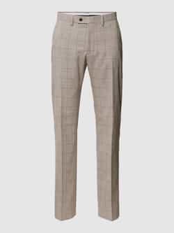 Christian Berg Men Pantalon met ruitmotief