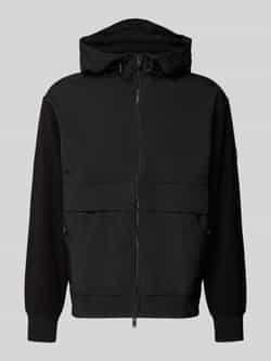 Boss Orange Regular fit sweatjack van puur katoen model 'ZE_HOOD'