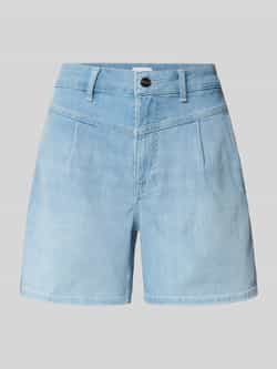 Rich & Royal Relaxed fit korte jeans met bandplooien