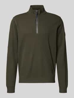 Lerros Sweatshirt met opstaande kraag model 'SELANIK'