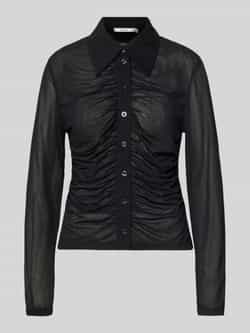 Gestuz Overhemdblouse met knoopsluiting model 'abbie'