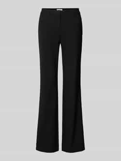 Weekday Bootcut stoffen broek met paspelzak aan de achterkant model 'Kate'