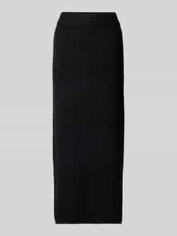 Pieces Smalle midirok met elastische band model 'TULLE'