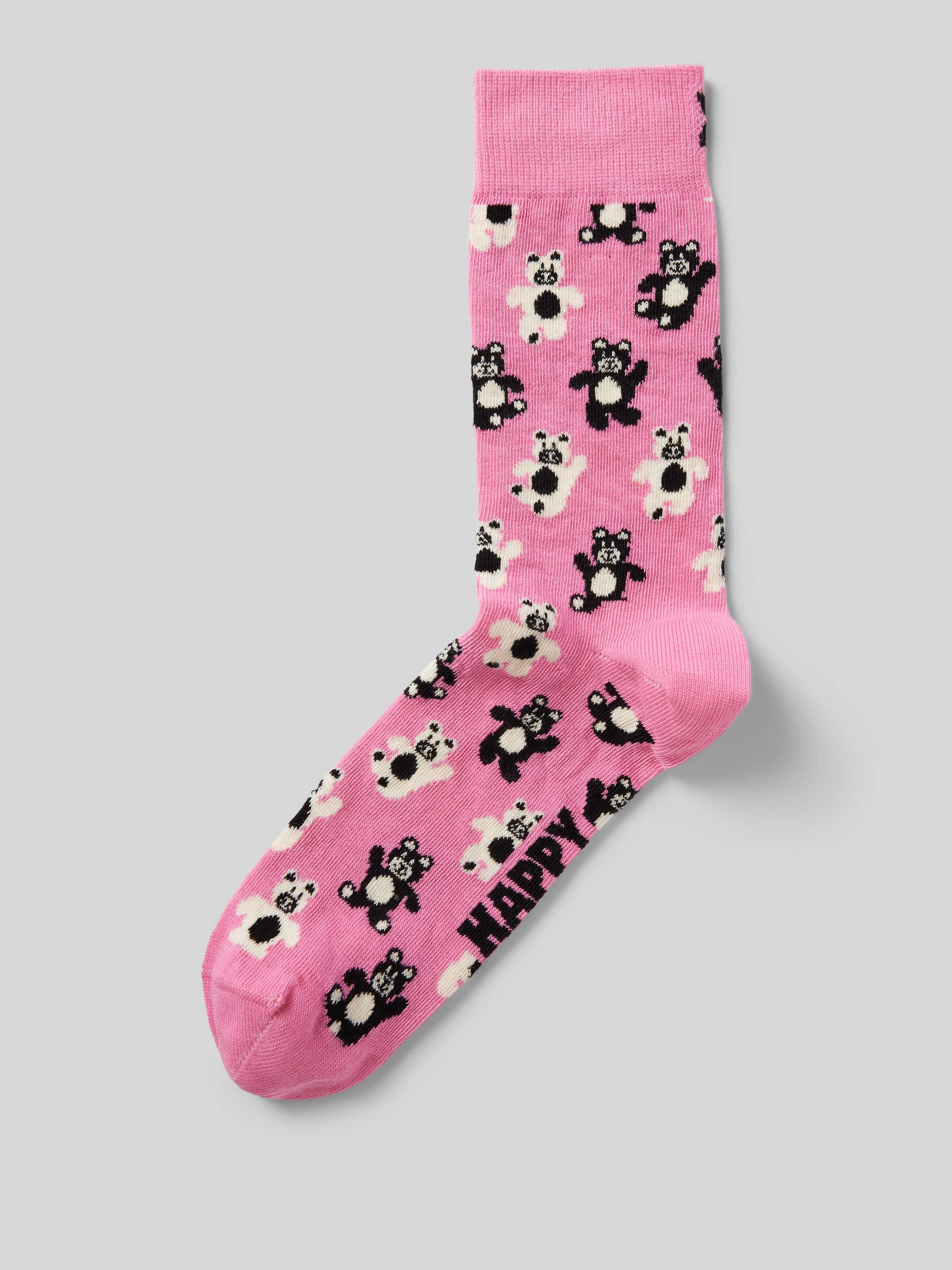 Happy Socks Sokken met motiefprint model 'Teddy Bear'