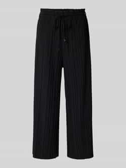 S.Oliver BLACK LABEL Relaxed fit culotte van geplisseerde jersey