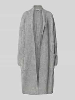 Tom Tailor Relaxed fit cardigan van katoenmix met wol