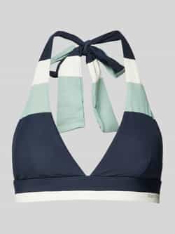 Marc O'Polo Triangel-bikinitop Summer stripes met modern kleurblokontwerp