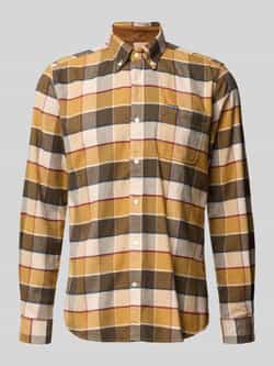 Barbour Tailored fit vrijetijdsoverhemd van puur katoen