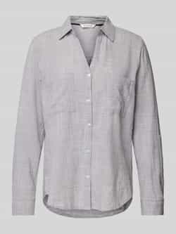 Tom Tailor Blouse met lange mouwen met borstzak