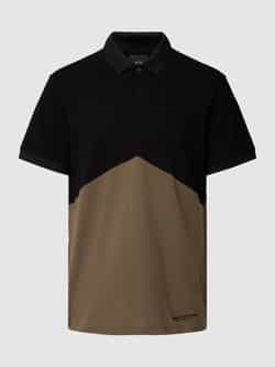 Armani Exchange Poloshirt met labeldetail