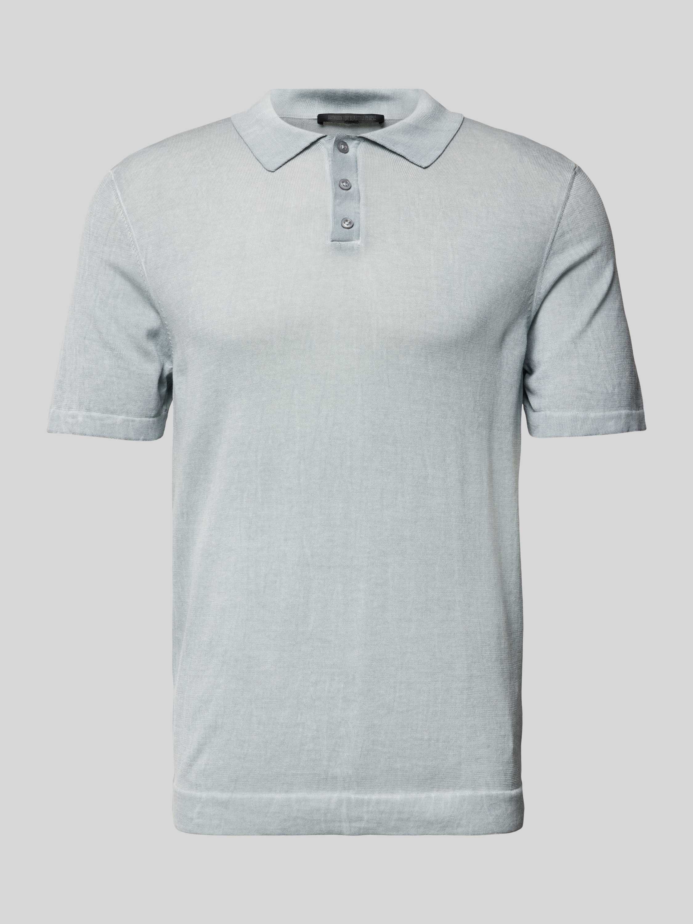 Drykorn Regular fit poloshirt met korte knoopsluiting model 'TRITON'