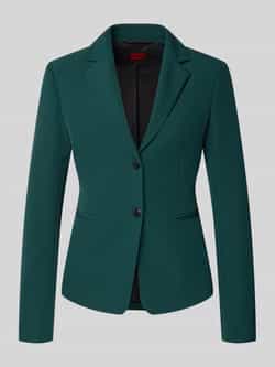 HUGO Slim fit korte blazer met 2-knoopssluiting model 'AGONIA'