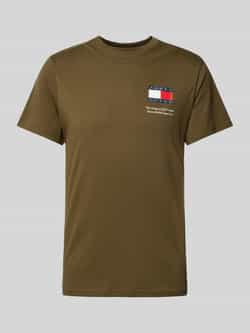 TOMMY JEANS T-shirt TJM SLIM ESSENTIAL FLAG TEE EXT