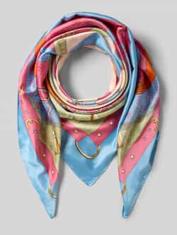 Guess Sjaal met logoprint model 'Kefiah'