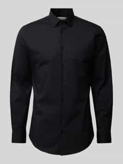 S.Oliver BLACK LABEL Slim fit zakelijk overhemd met stretch