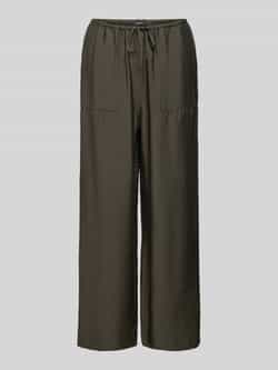 Someday Wide leg broek met verkort model 'Crinka'