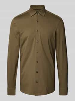 OLYMP Level Five Slim fit zakelijk overhemd met kentkraag model 'New York'