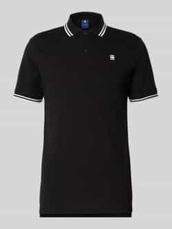 G-Star Raw Slim fit poloshirt met labelstitching model 'Dunda'