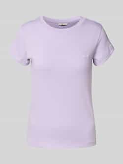 Pepe Jeans Regular fit T-shirt van mix van katoen en elastaan