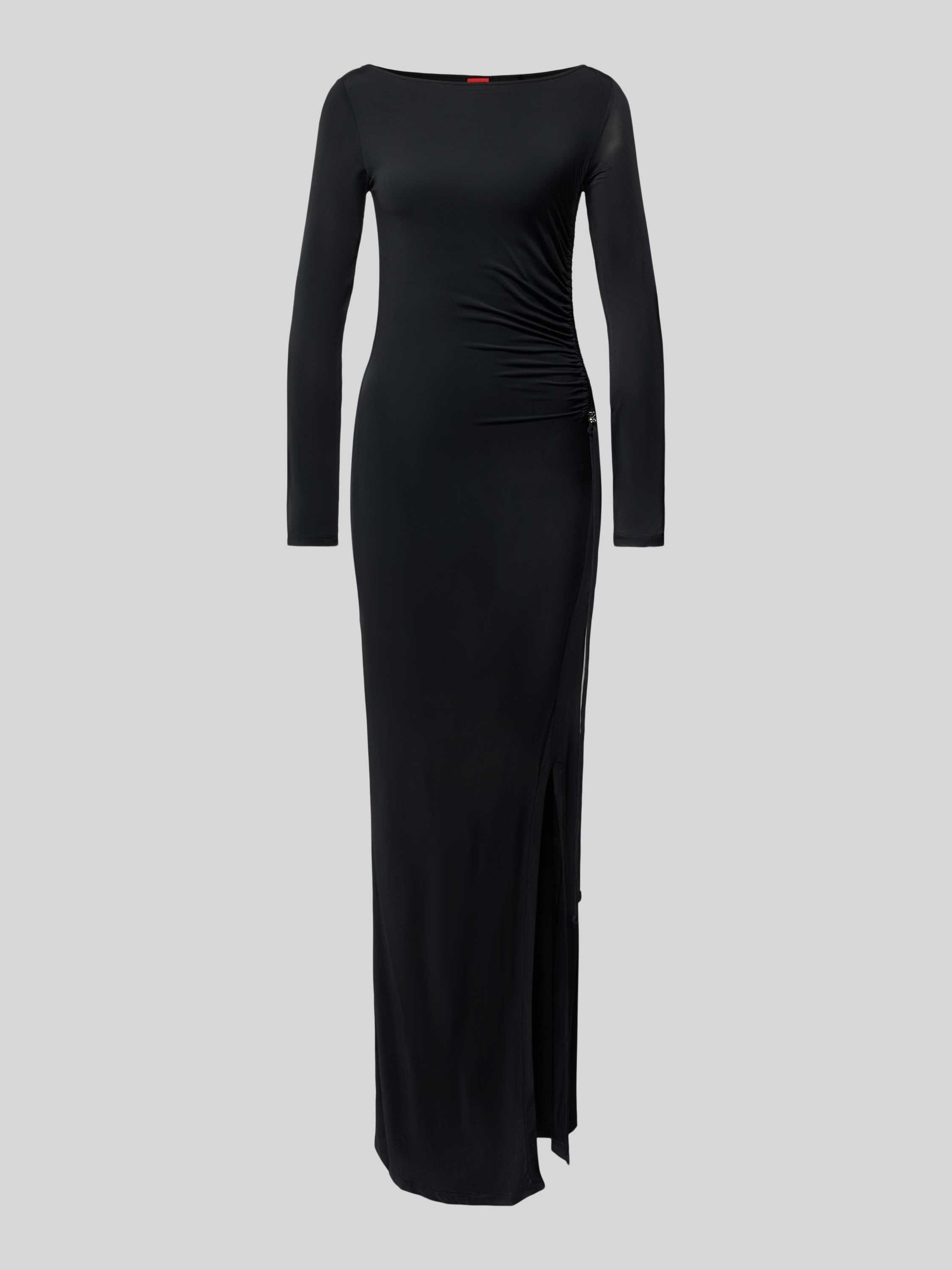 HUGO Maxi-jurk met boothals model 'Narianne'
