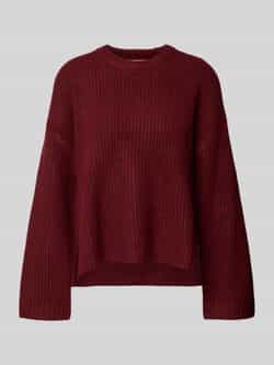 JJXX Oversized gebreide pullover met ribboorden model 'SIGGA'