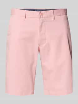 Tommy Hilfiger Slim fit korte chino van een mix van katoen en elastaan