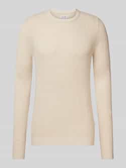 Jack & jones Gebreide pullover met ronde hals model 'LEWIS'