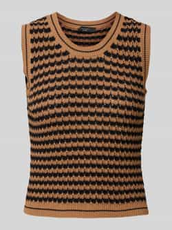 Weekend Max Mara Gebreide top met ronde hals model 'DISEGNO'