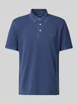 Gant Regular fit poloshirt met labelstitching model 'SUNFADED'