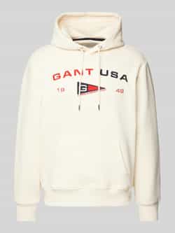 Gant Hoodie met labelprint