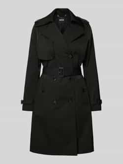 Boss Trenchcoat met reverskraag model 'Conry'