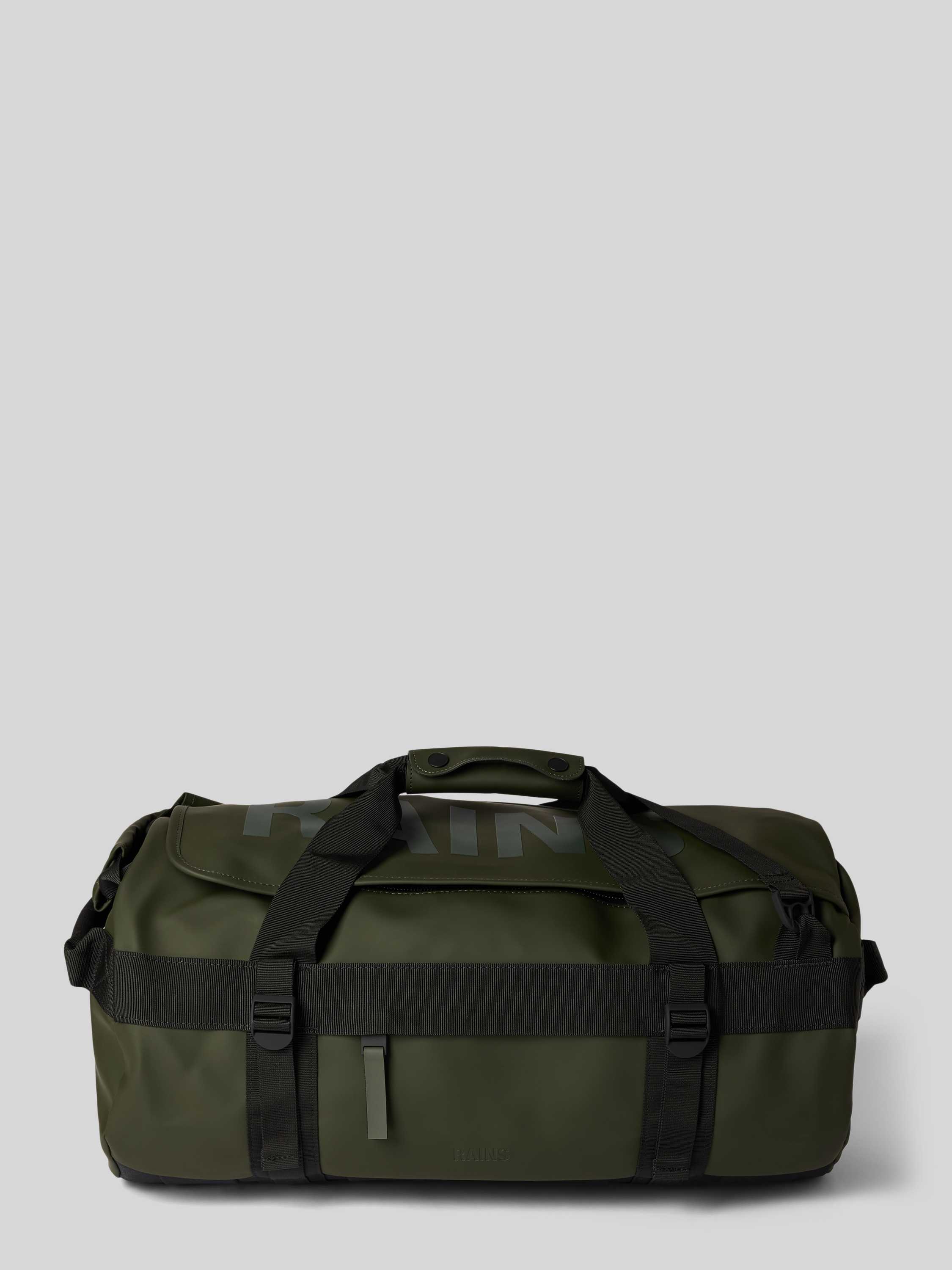 Rains Duffle bag met labelopschrift model 'Texel'