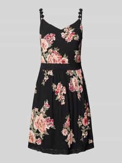 Only Getailleerde mini-jurk van pure viscose model 'KARMEN'