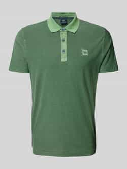 Lerros Poloshirt met labelstitching