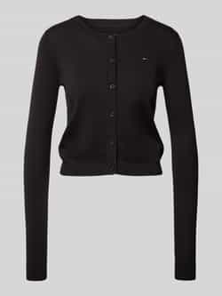 Tommy Jeans Regular fit cardigan van katoen