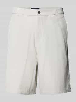 Tom Tailor Denim Loose fit korte broek in crêpelook