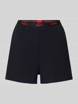 HUGO Relaxed fit korte pyjamabroek van katoenmix model ' ID SHORTS'