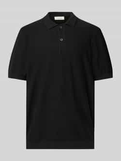 Casual friday Relaxed fit poloshirt met structuurmotief model 'EDWARD'