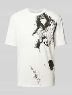 Armani Exchange T-shirt met motiefprint