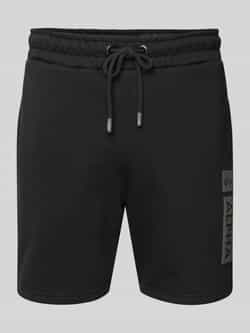 Alpha industries Sweatshorts met elastische band en tunnelkoord