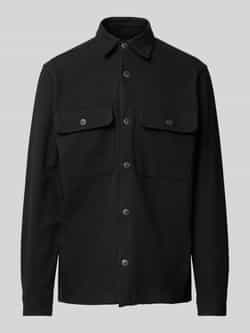 Jack & Jones Premium Comfort fit overhemdjack met klepzakken op de borst model 'RAYMOND'
