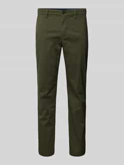 Tommy Hilfiger Straight leg chino met structuurmotief model 'DENTON'