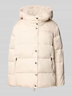 WHITE LABEL Gewatteerd jack met capuchon